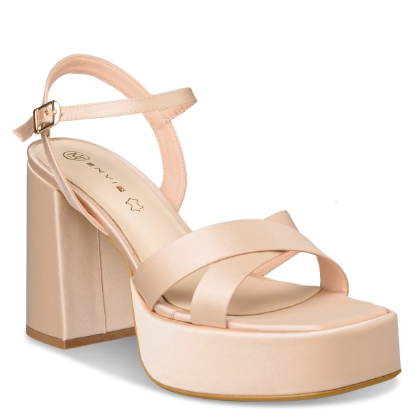 PLATFORM HEEL SANDALS