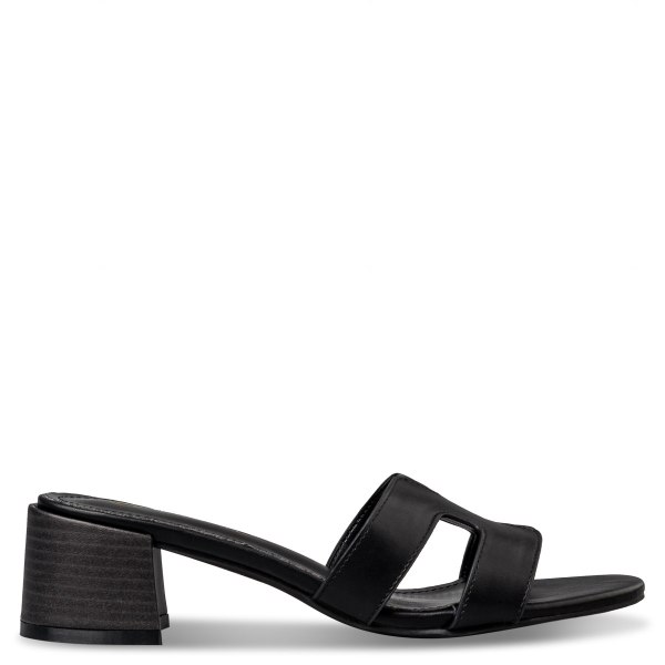 MID-HEEL MULES