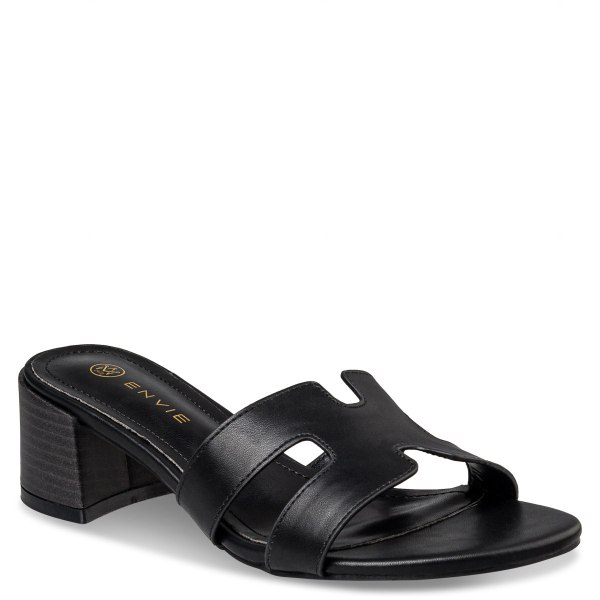 MID-HEEL MULES