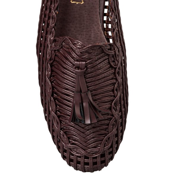  RAFFIA-EFFECT LOAFERS - 4