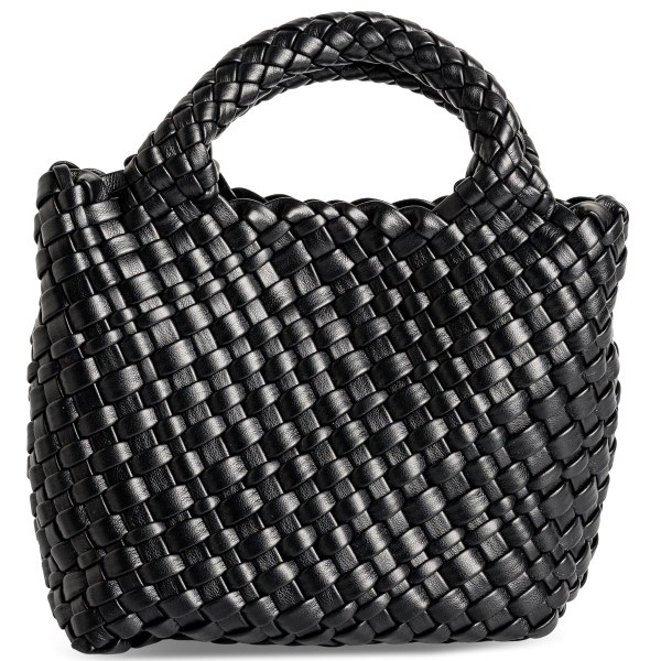 BRAIDED MINI HOBO BAG