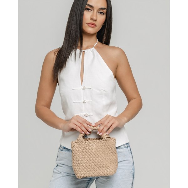 BRAIDED MINI HOBO BAG