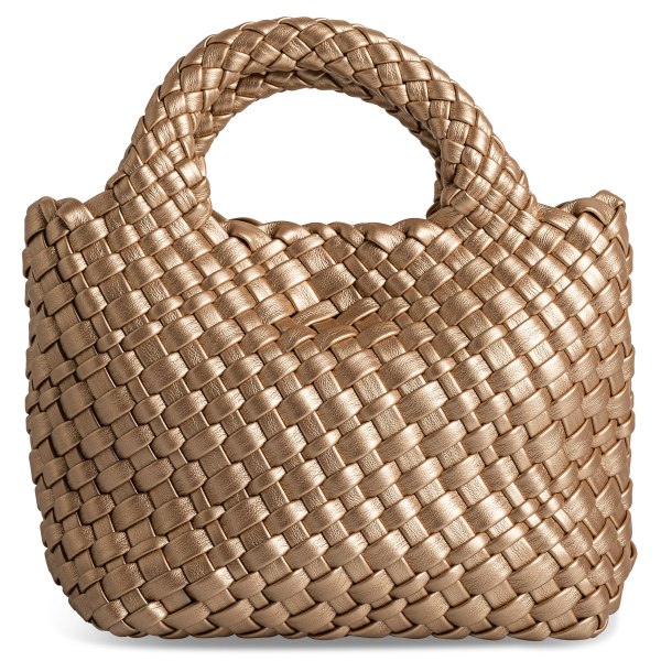 BRAIDED MINI HOBO BAG