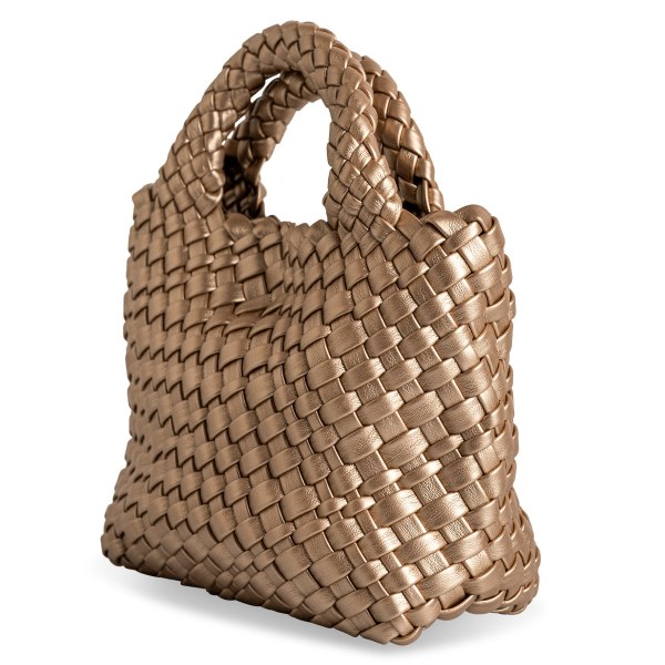 BRAIDED MINI HOBO BAG