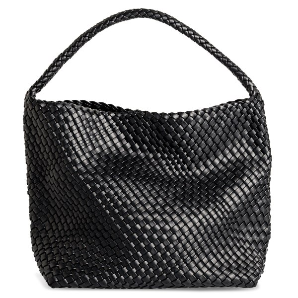 BRAIDED HOBO SHOULDER BAG