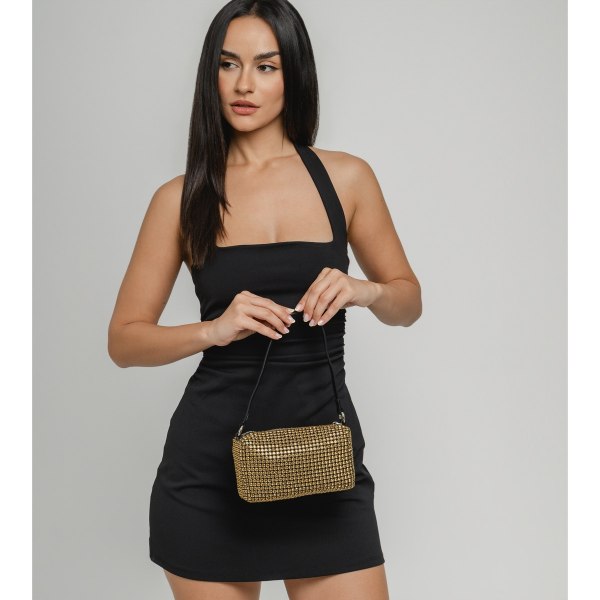 EMBELLISHED SHOULDER BAG