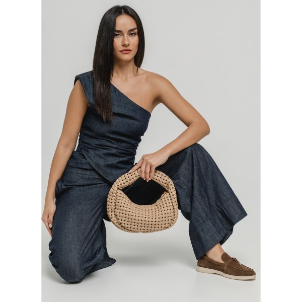 BRAIDED HOBO HANDBAG