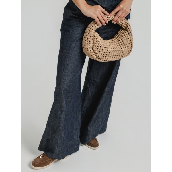 BRAIDED HOBO HANDBAG