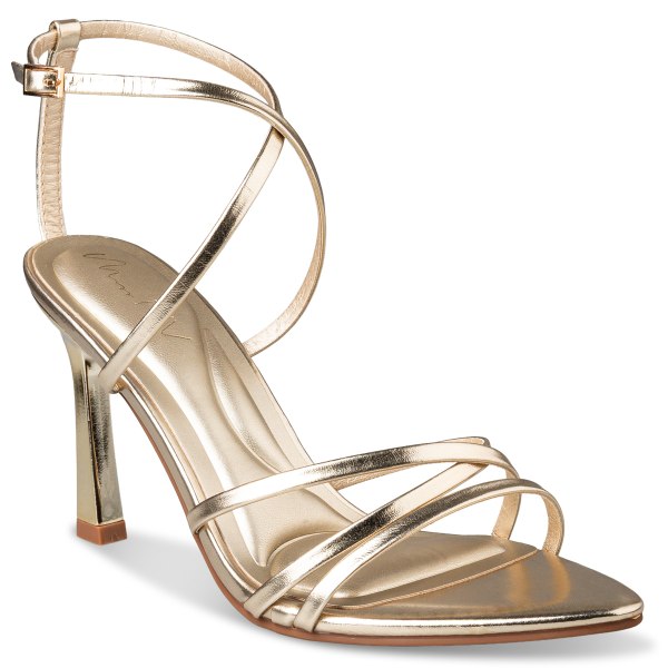 FLARED HEEL SANDALS