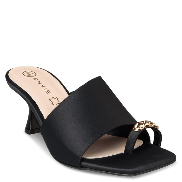 MID-HEEL MULES