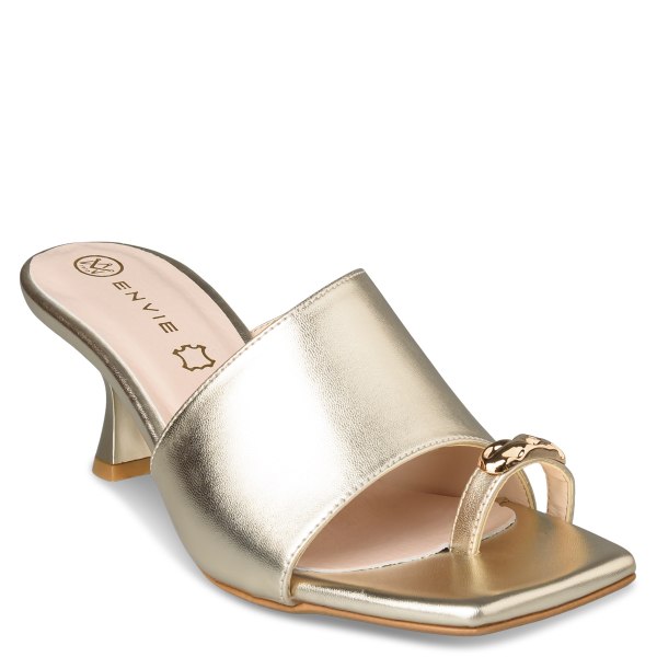 MID-HEEL MULES