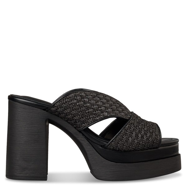 PLATFORM HEEL MULES