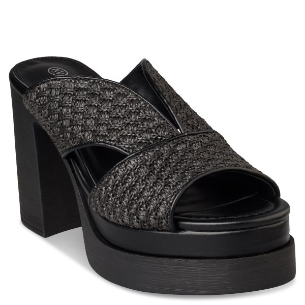 PLATFORM HEEL MULES