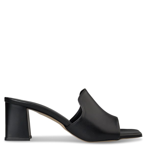 BLOCK HEEL MULES