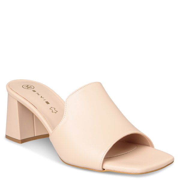 BLOCK HEEL MULES