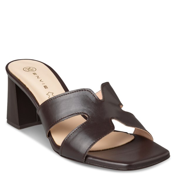 BLOCK HEEL MULES