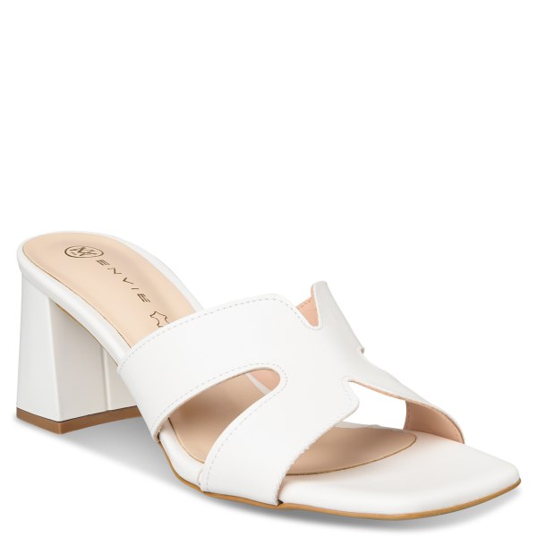 BLOCK HEEL MULES