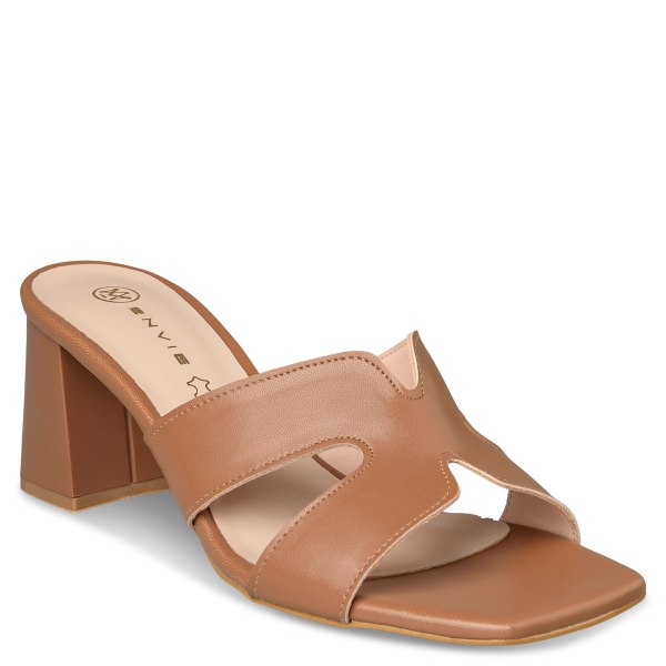 BLOCK HEEL MULES