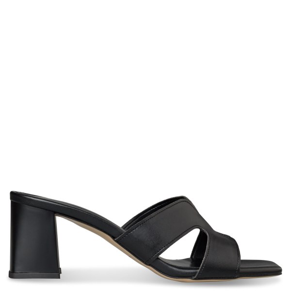 BLOCK HEEL MULES