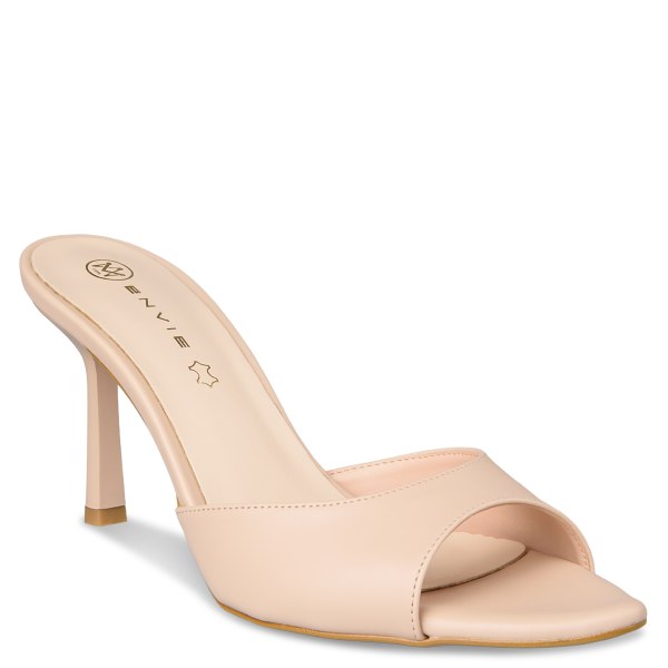 MID-HEEL MULES