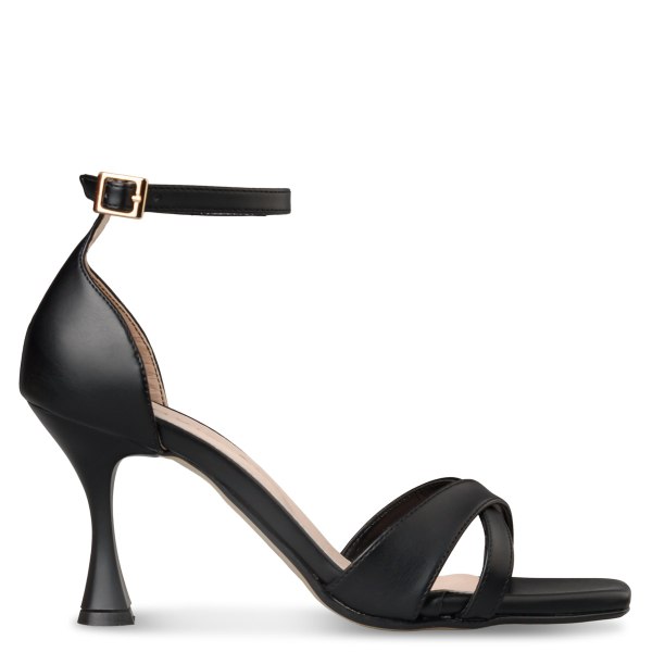 Envie Shoes FLARED HEEL SANDALS