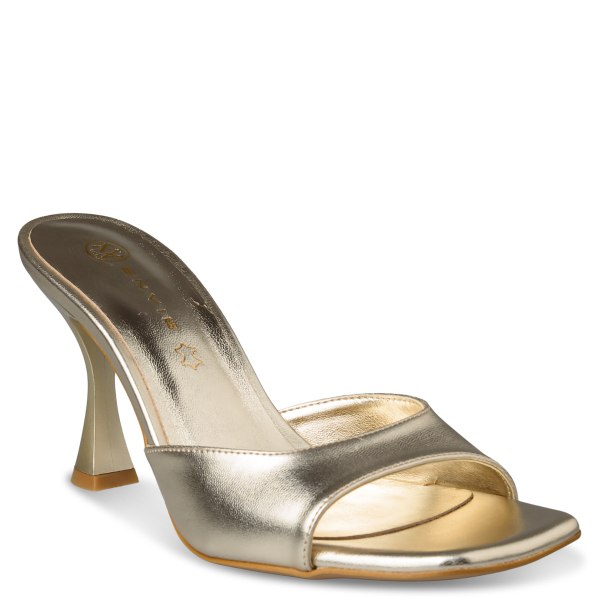 SQUARE TOE MULES