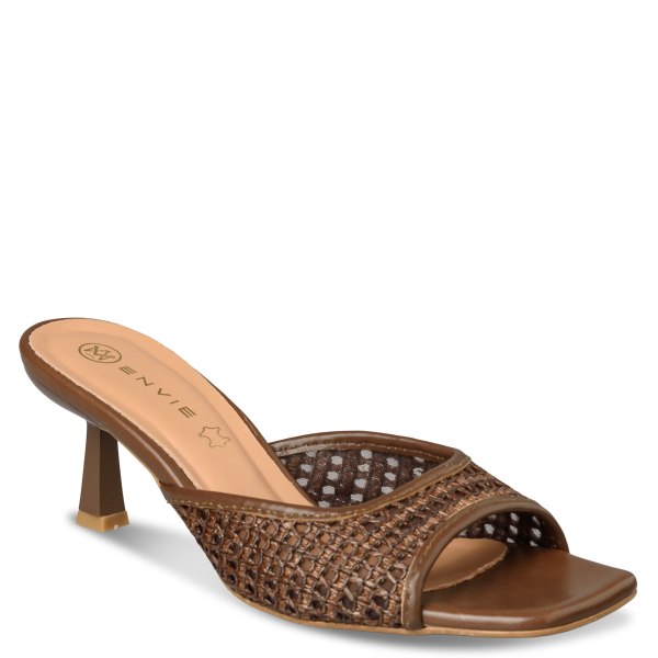MID-HEEL MULES