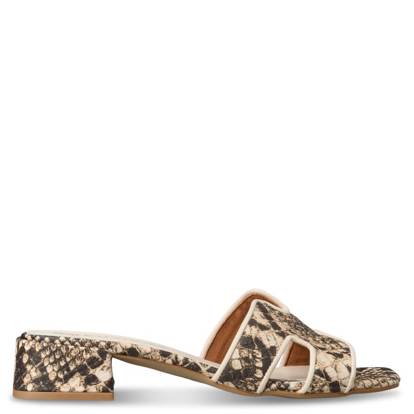 BLOCK HEEL MULES