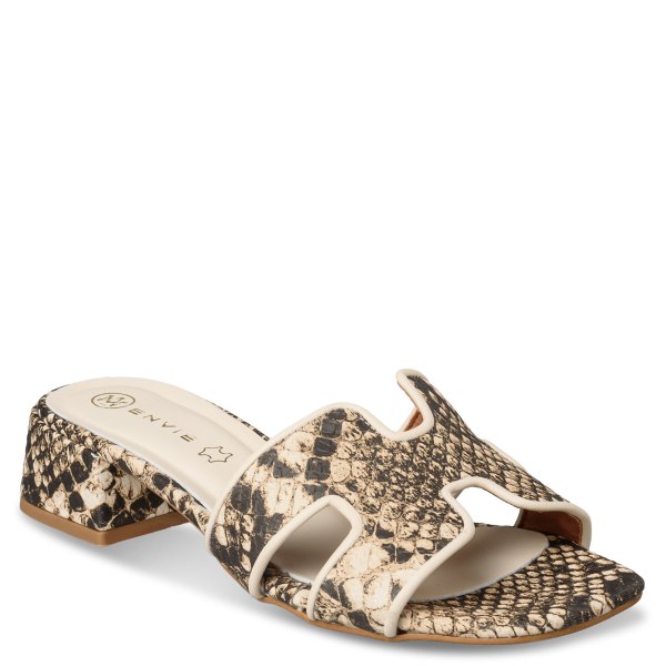 BLOCK HEEL MULES