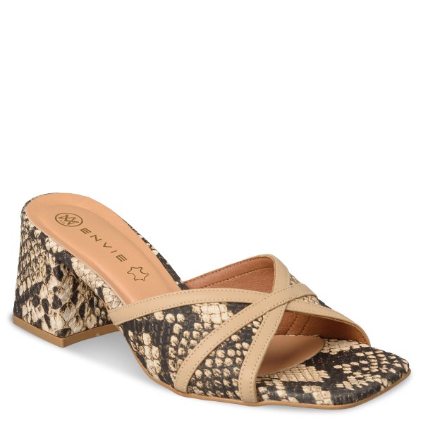 BLOCK HEEL MULES