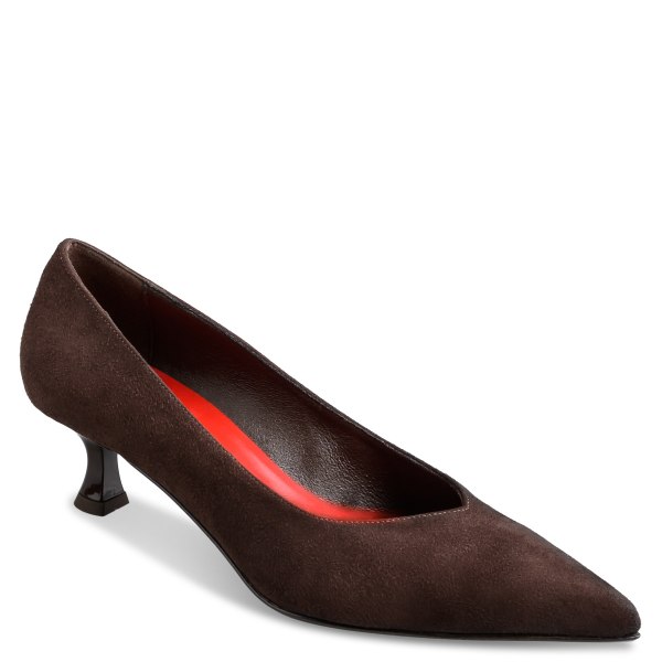 KITTEN HEEL PUMPS