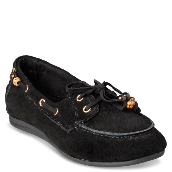 SUEDE BOAT LOAFERS