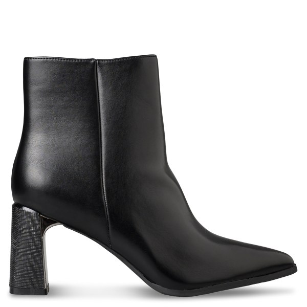 CROC-EFFECT BOOTIES