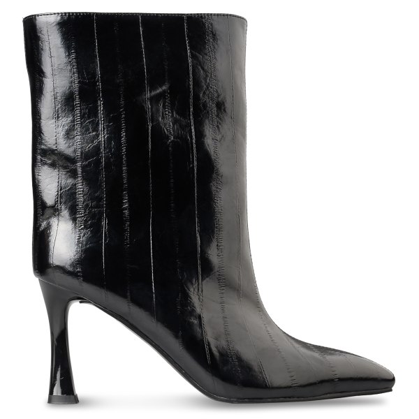 CROC-EFFECT BOOTIES