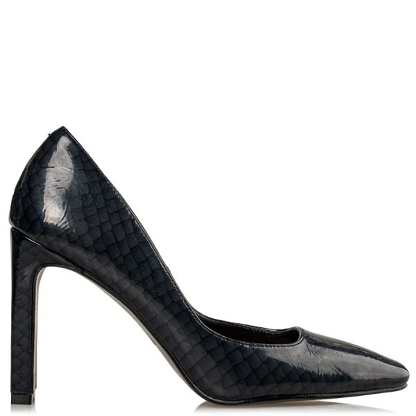  SQUARE TOE SHINY PUMPS 2025