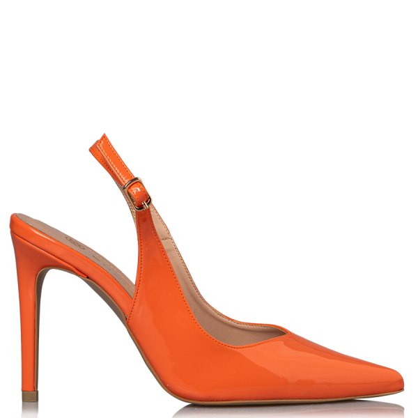SHINY STILETTO PUMPS