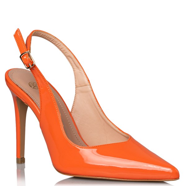 SHINY STILETTO PUMPS