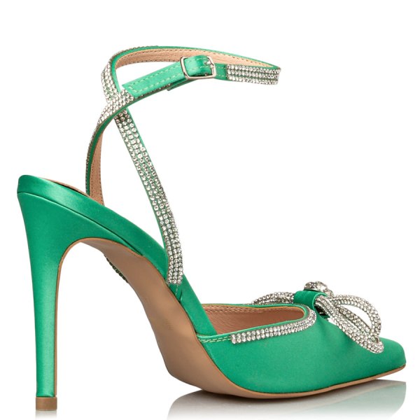 BOW-DETAIL POINTED PUMPS φωτογραφία