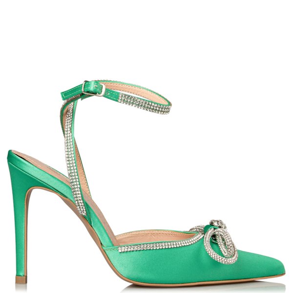 BOW-DETAIL POINTED PUMPS φωτογραφία