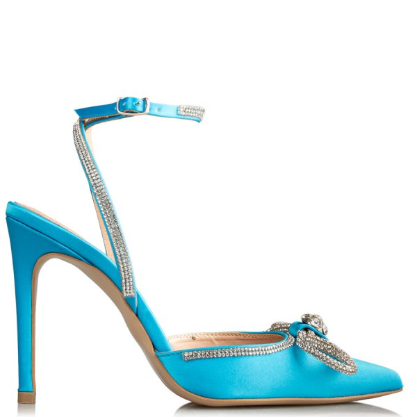 BOW-DETAIL POINTED PUMPS φωτογραφία