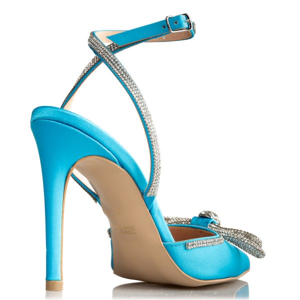 BOW-DETAIL POINTED PUMPS φωτογραφία