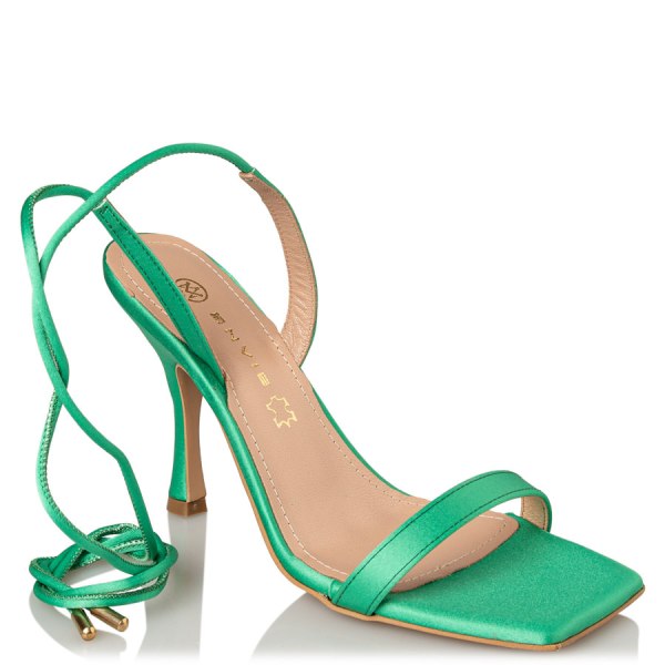 LACE UP SANDALS φωτογραφία
