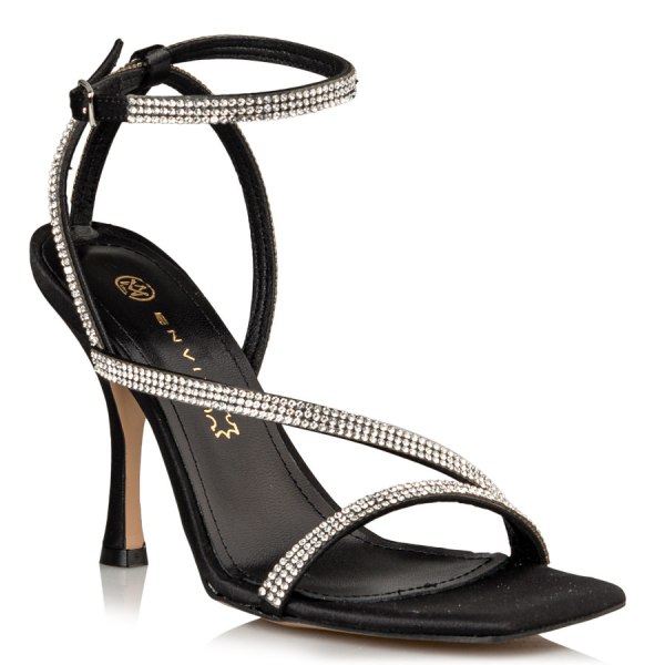 CRYSTAL EMBELLISHED SANDALS φωτογραφία