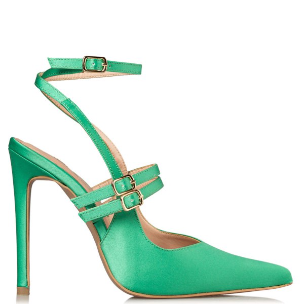  SATIN MULTI-STRAP PUMPS 2025