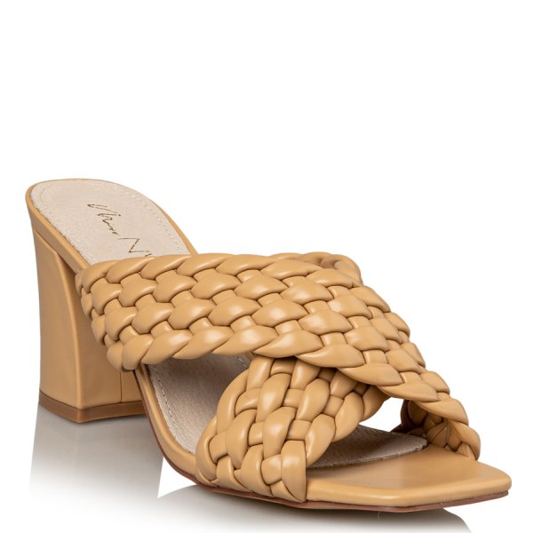 BRAIDED MULES φωτογραφία