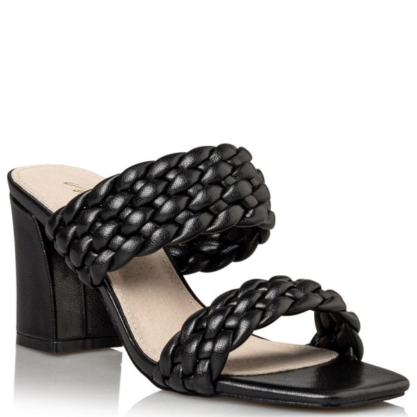 BLOCK HEEL SANDALS φωτογραφία