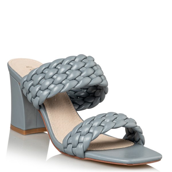 BLOCK HEEL SANDALS φωτογραφία