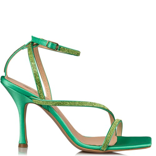  CRYSTAL EMBELLISHED SANDALS 2025