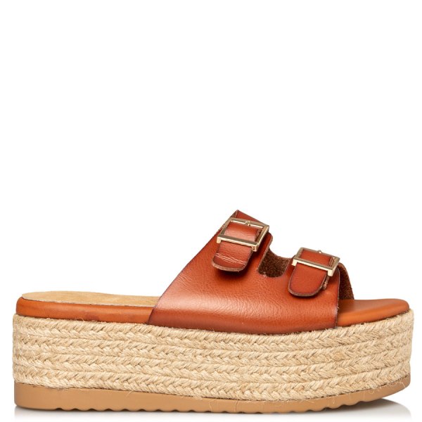  FLATFORM ESPADRILLE SANDALS 2025