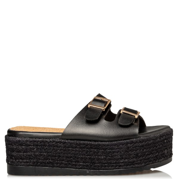  FLATFORM ESPADRILLE SANDALS 2025